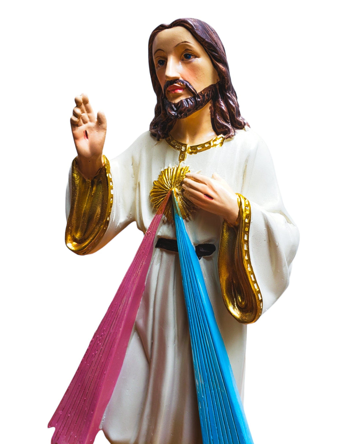 Imagem de Jesus Misericordioso em Resina 20 cm